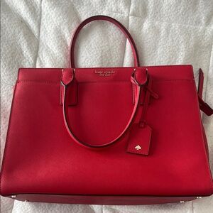 Kate Spade Cherry Red Cameron bag